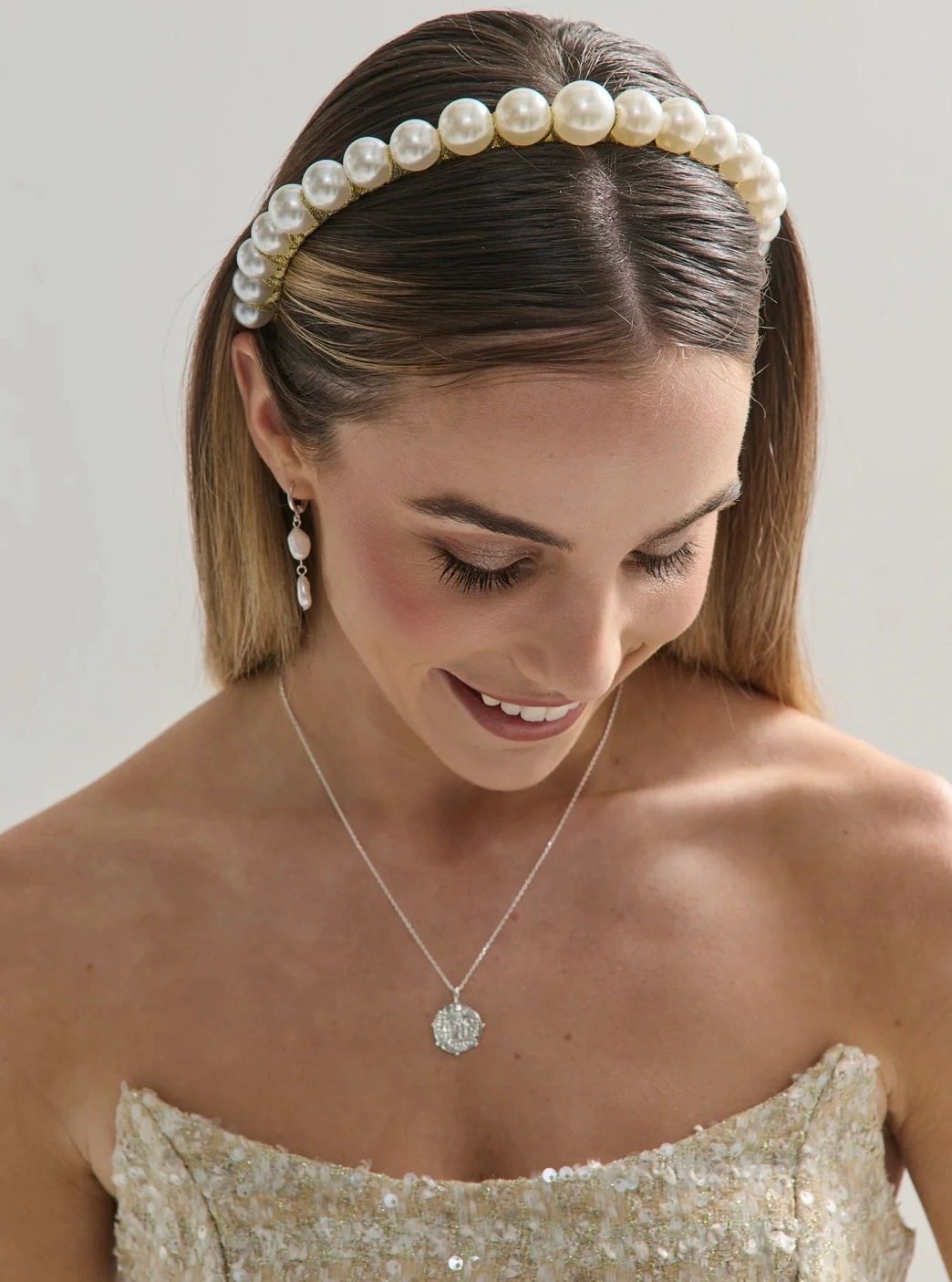 Emma Pearl Statement Headband