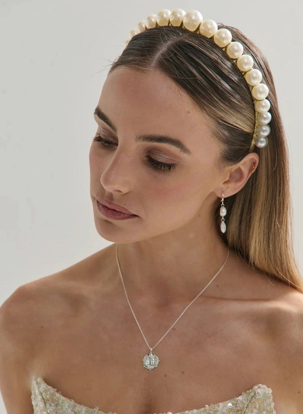 Emma Pearl Statement Headband