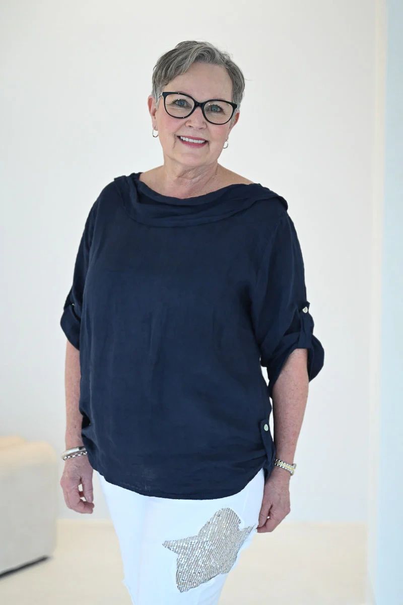 Hepburn Cowl Top Main image