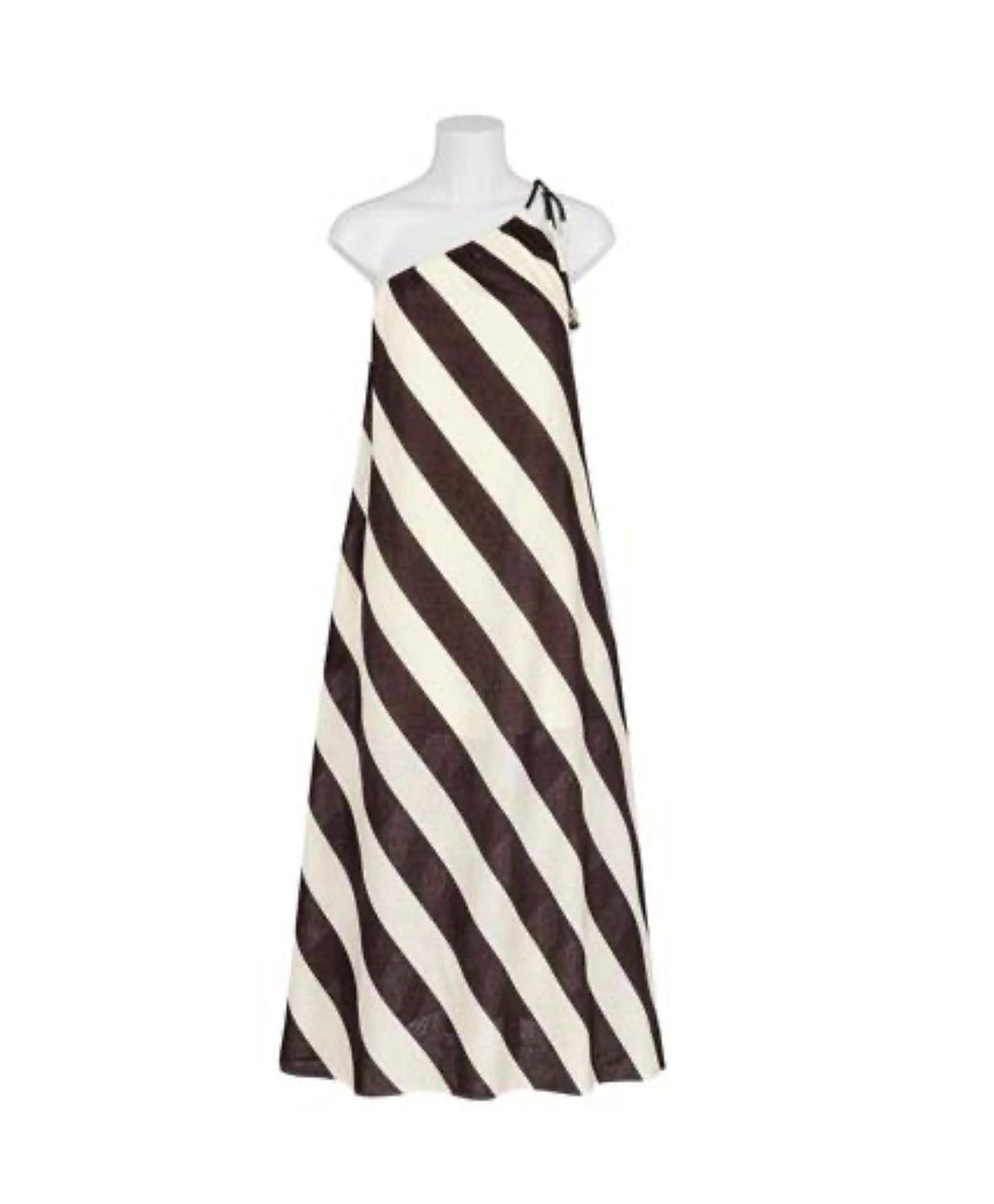 Choc Stripe Maxi Dress