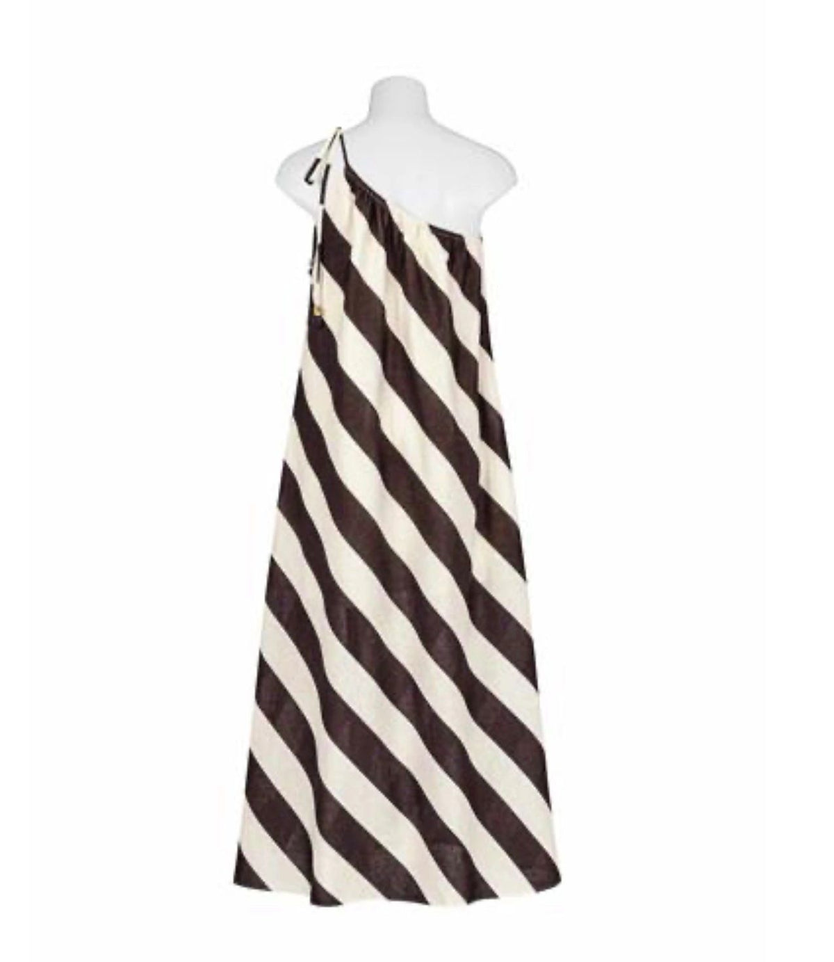 Choc Stripe Maxi Dress