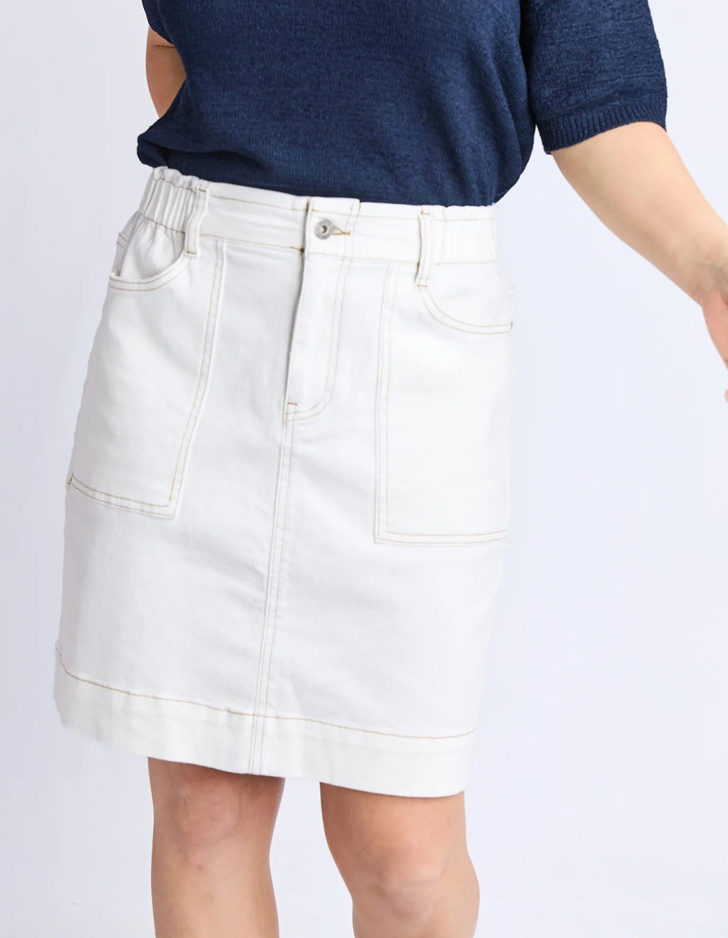 Elm Atlas Denim Skirt Asst Colours