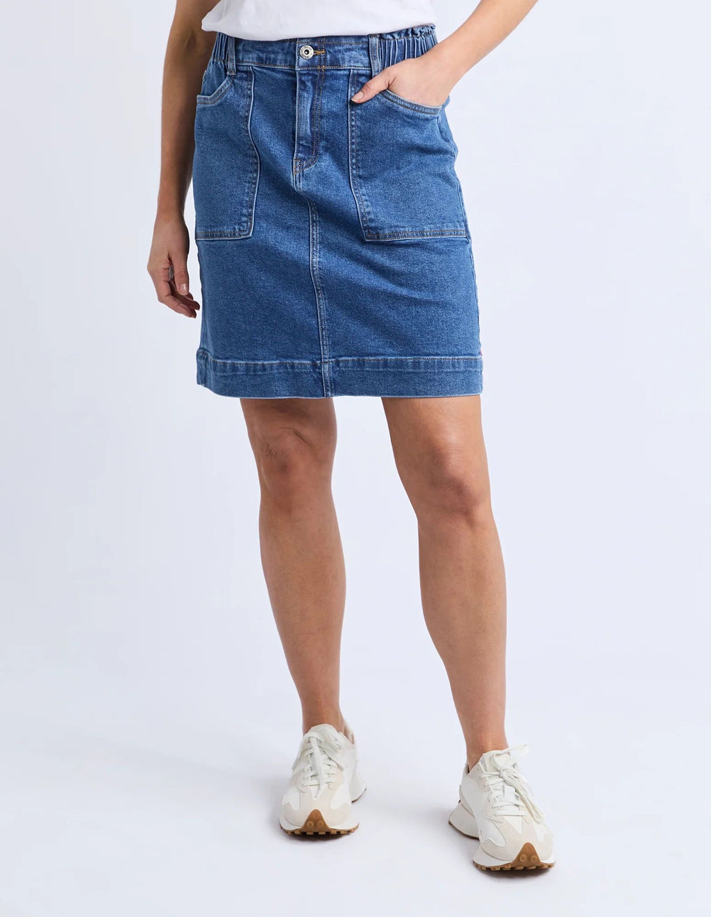 Elm Atlas Denim Skirt Asst Colours