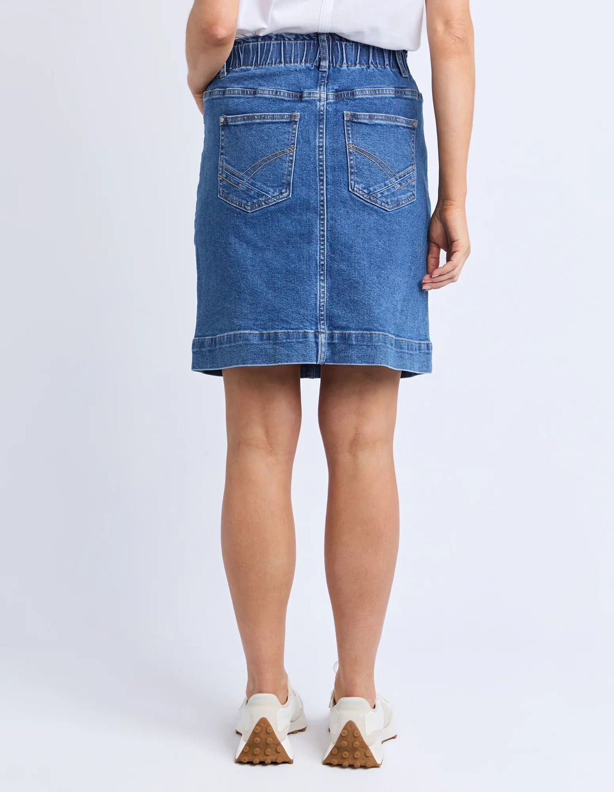 Elm Atlas Denim Skirt Asst Colours