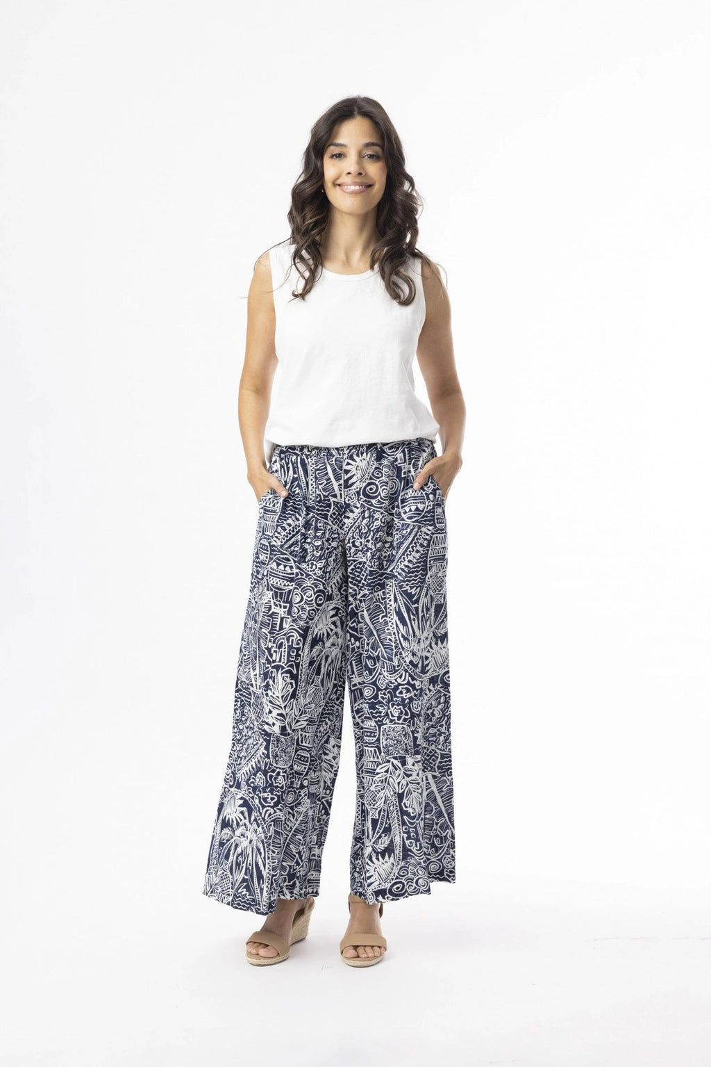 Orientique Pants Asst Prints