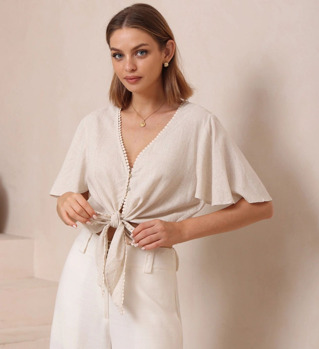 Tie Front Tops