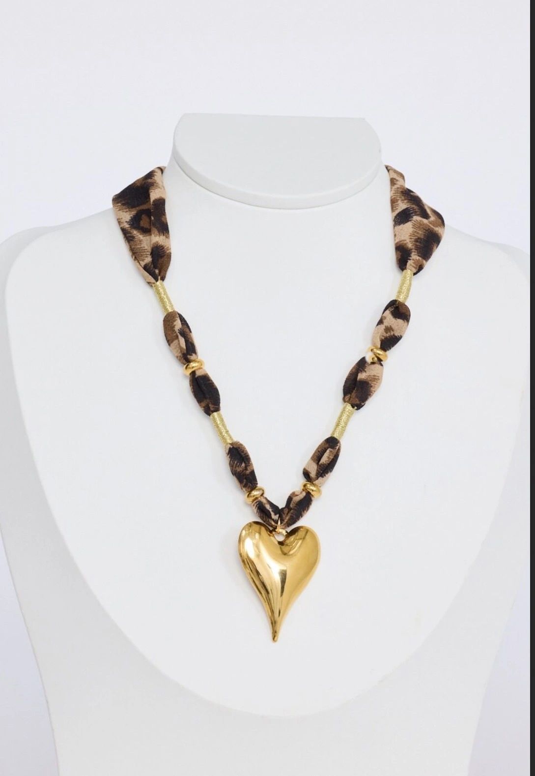 Ace Necklace Leopard Main image