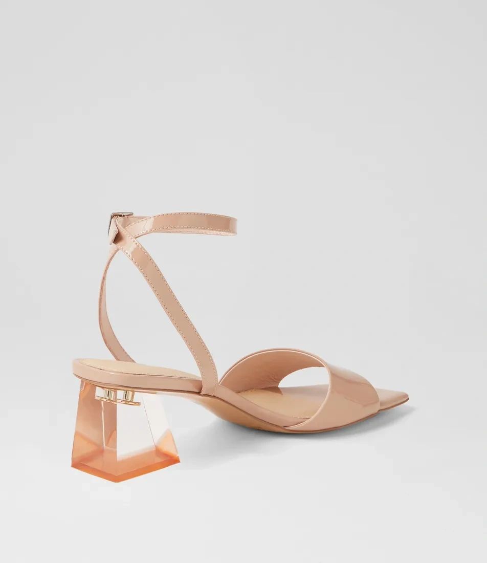 Django and Juliette Rolo Cafe Patent Heels