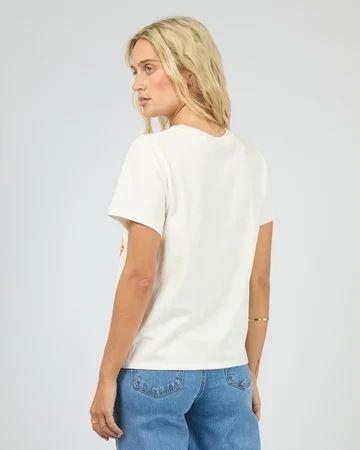 All About Eve Jolie Regular Tee Vintage White