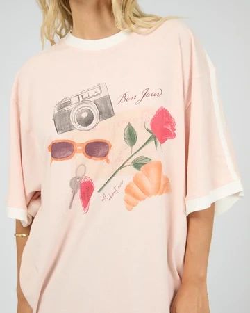 All About Eve From France Oversized Tee