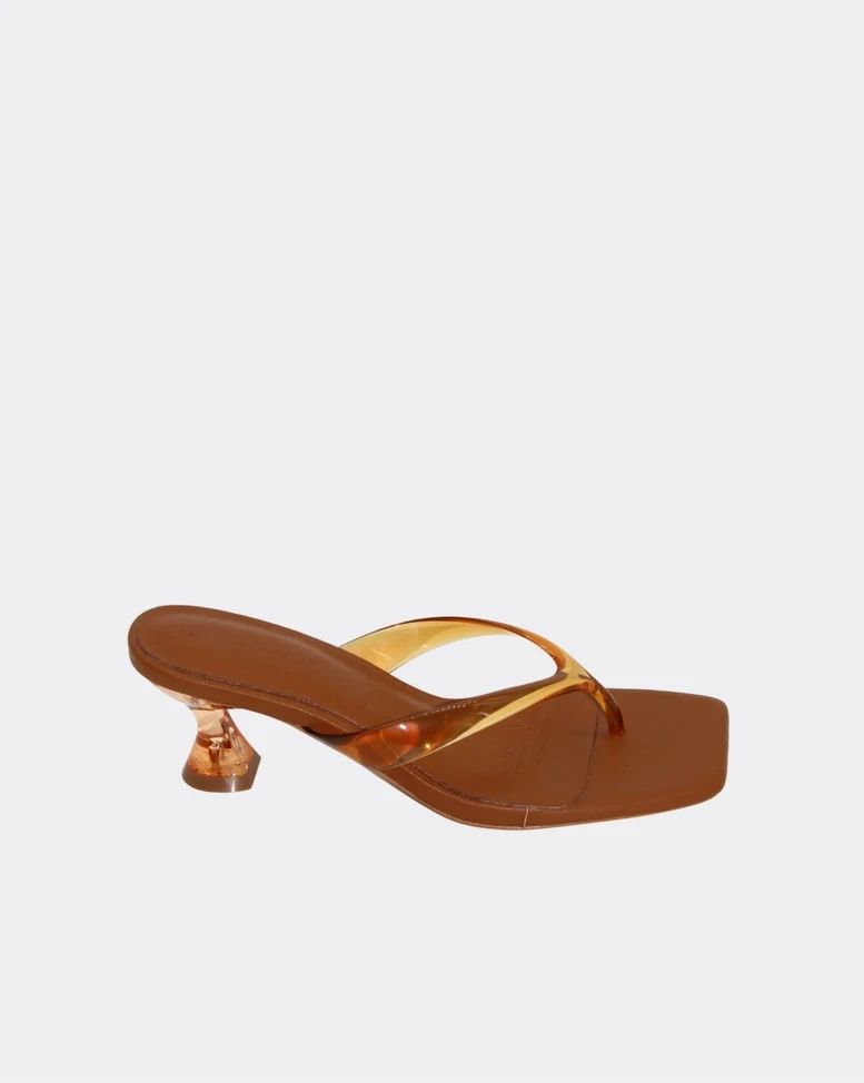 Casa Jelly Thong Heels