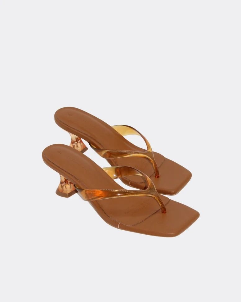 Casa Jelly Thong Heels Main image