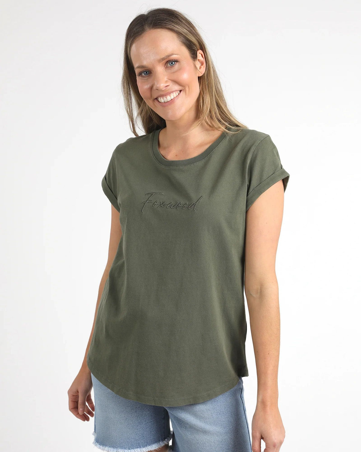 Foxwood Khaki Signature T-Shirt