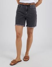 Foxwood Millie Washed Black Shorts