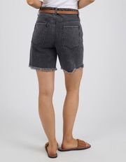 Foxwood Millie Washed Black Shorts