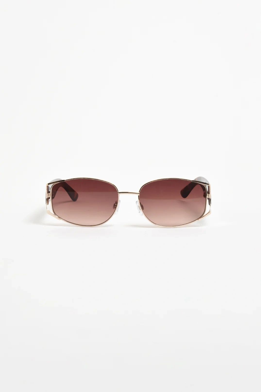 Adorne Bridgeport Sunglasses Gold/Tort