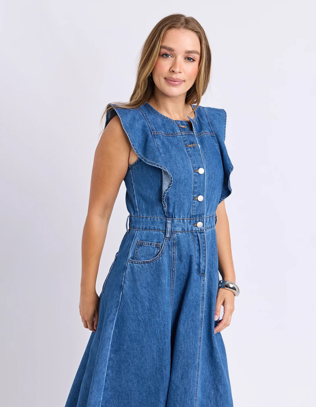 Foxwood Amity Denim Dress Main image