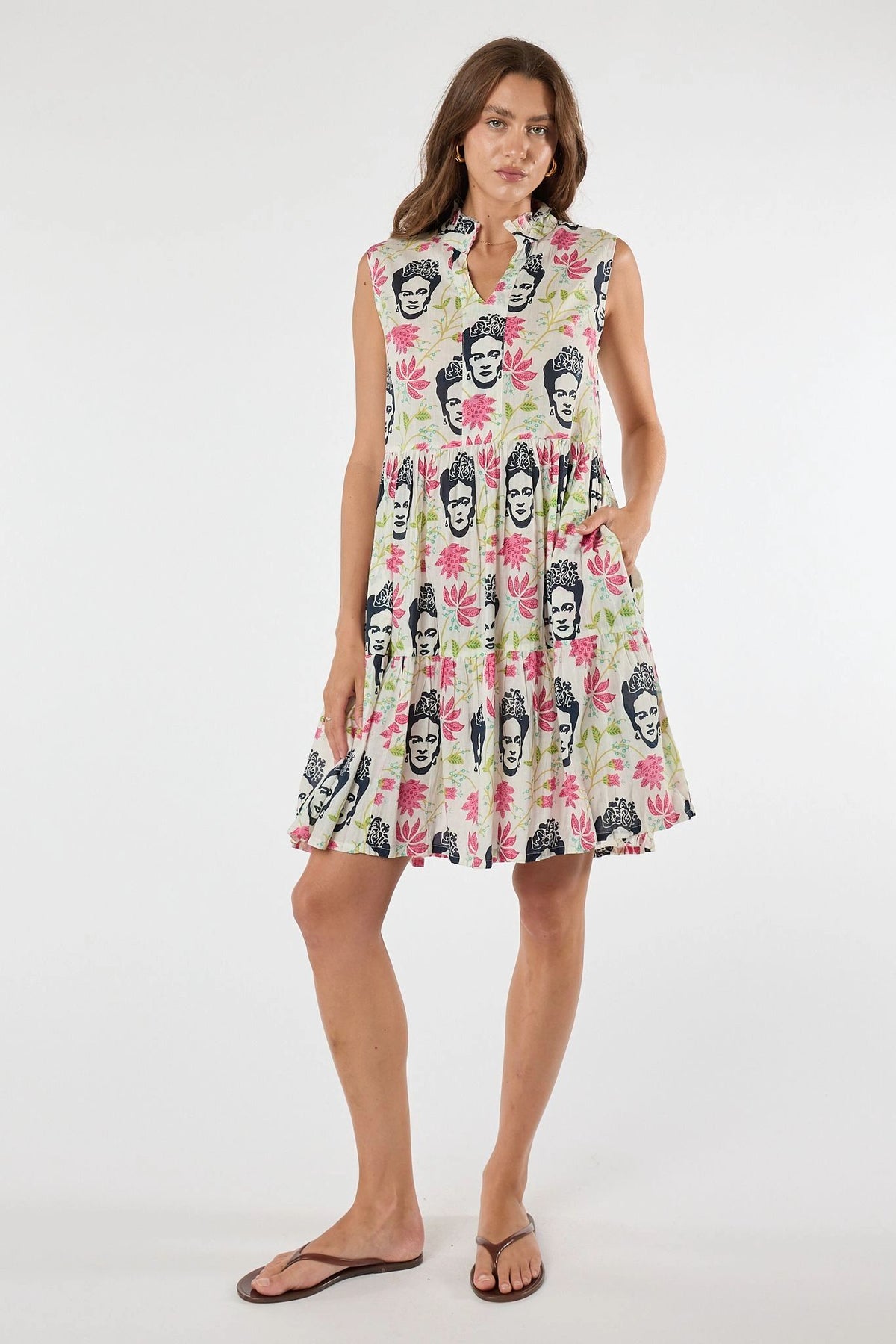 LulaLife Frida Sundress Lotus