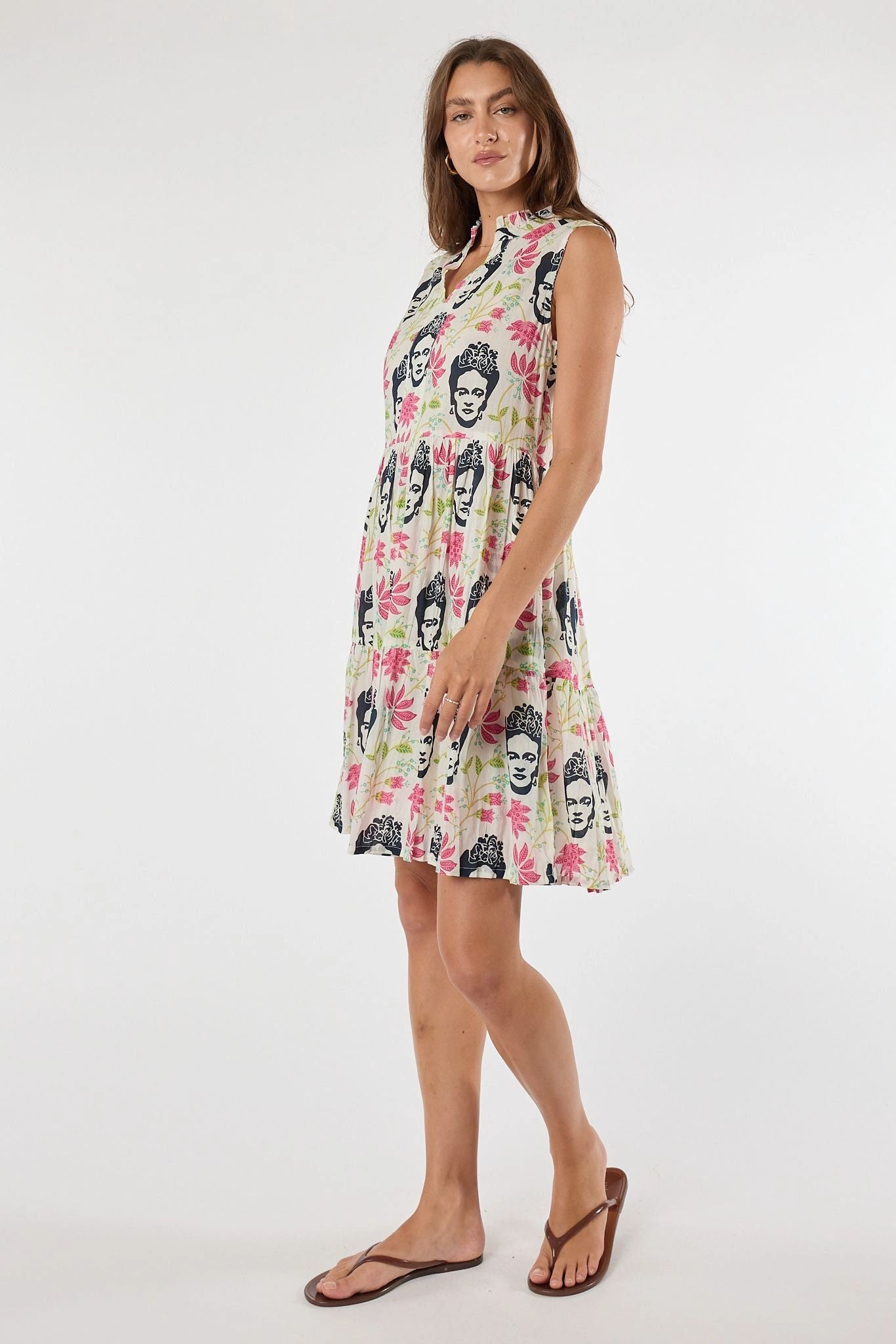LulaLife Frida Sundress Lotus Secondary image