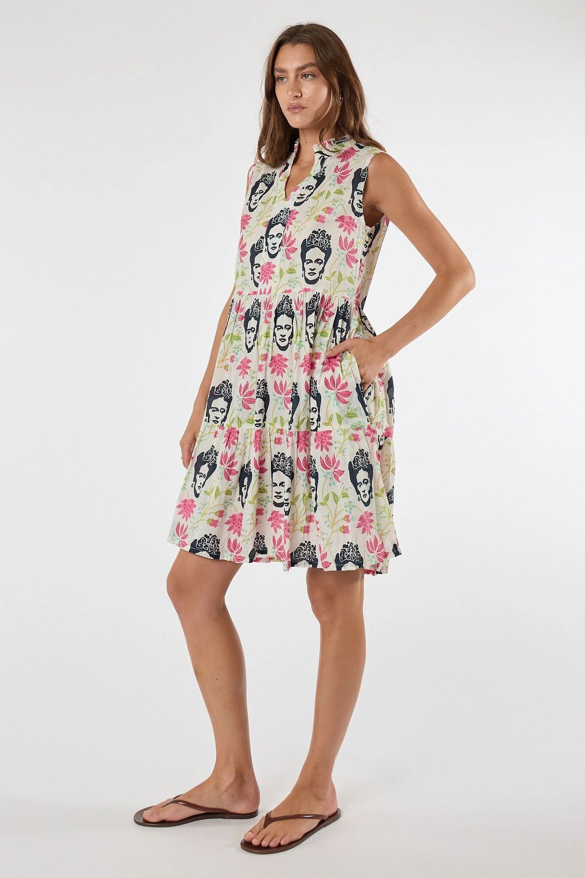 LulaLife Frida Sundress Lotus