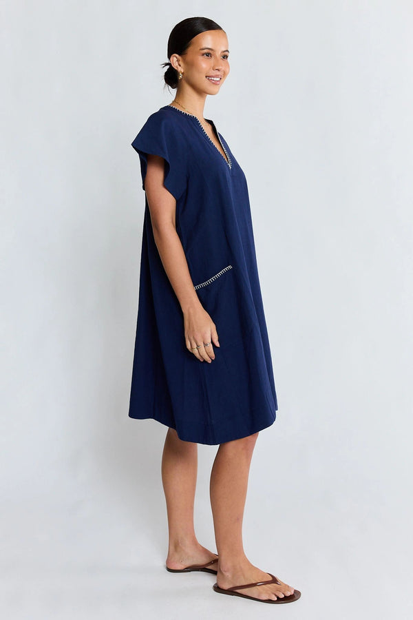 LulaLife Remi Dress Navy