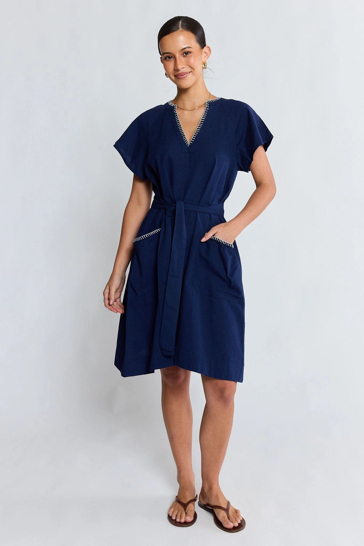 LulaLife Remi Dress Navy