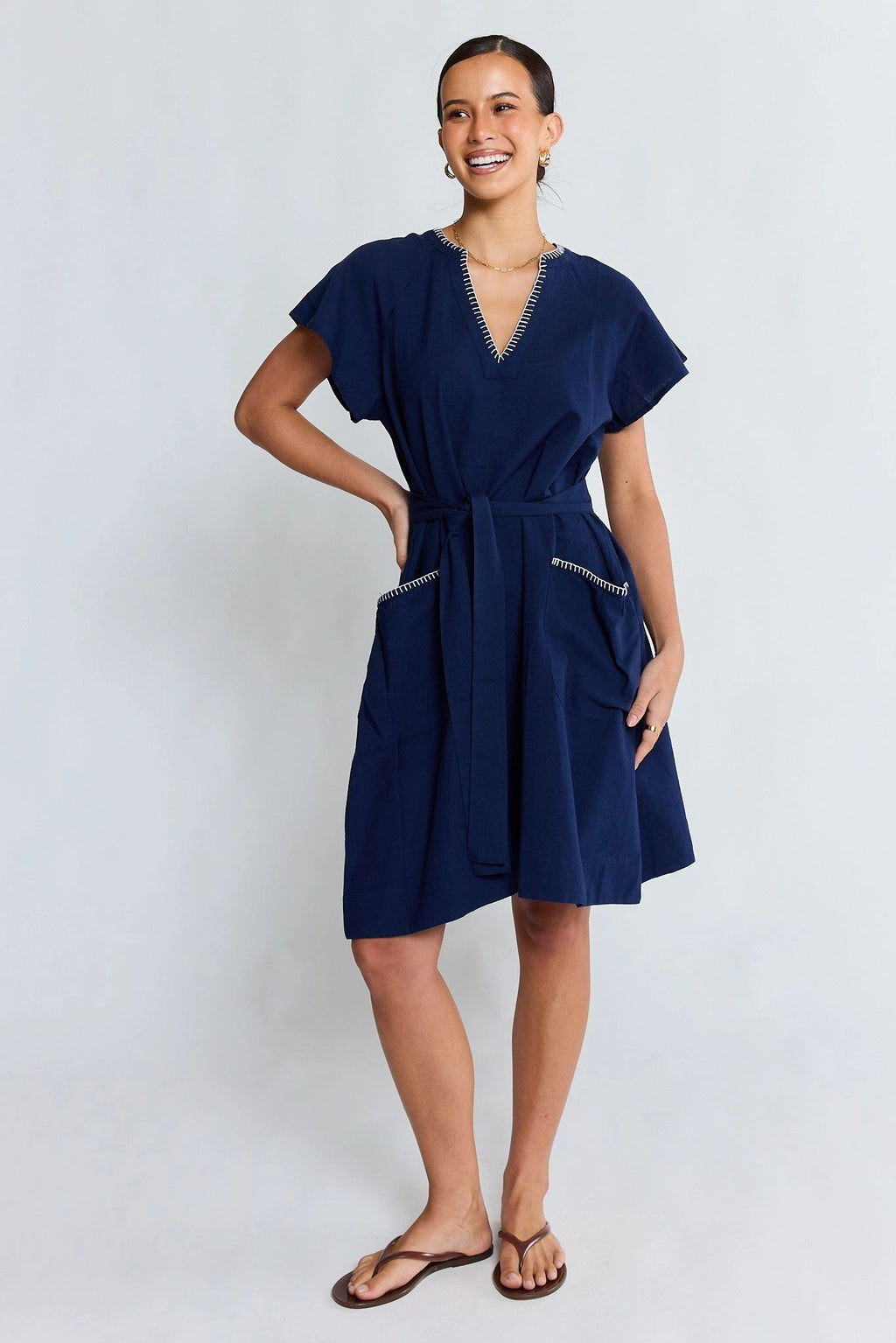 LulaLife Remi Dress Navy
