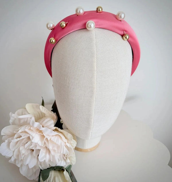 Peggy Pearl Headband Asst Colours