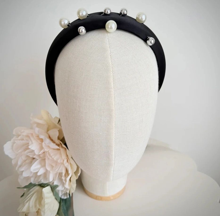Peggy Pearl Headband Asst Colours