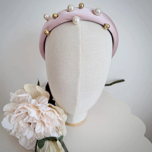 Peggy Pearl Headband Asst Colours