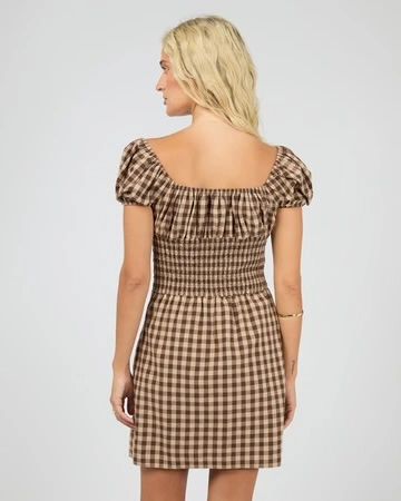 All About Eve Wynn Mini Dress Brown Secondary image