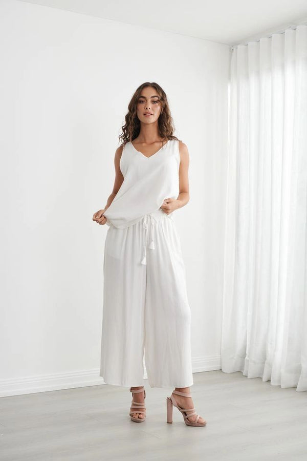 Caju Wide Leg Pants Asst Colours