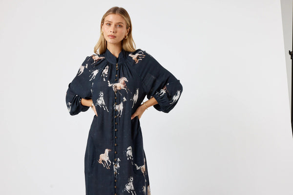 Lulasoul Mustang Midi Dress