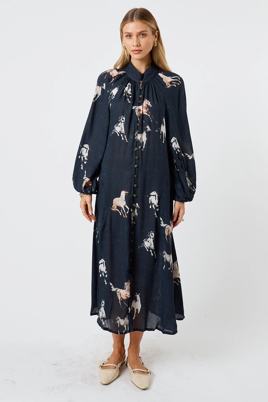 Lulasoul Mustang Midi Dress