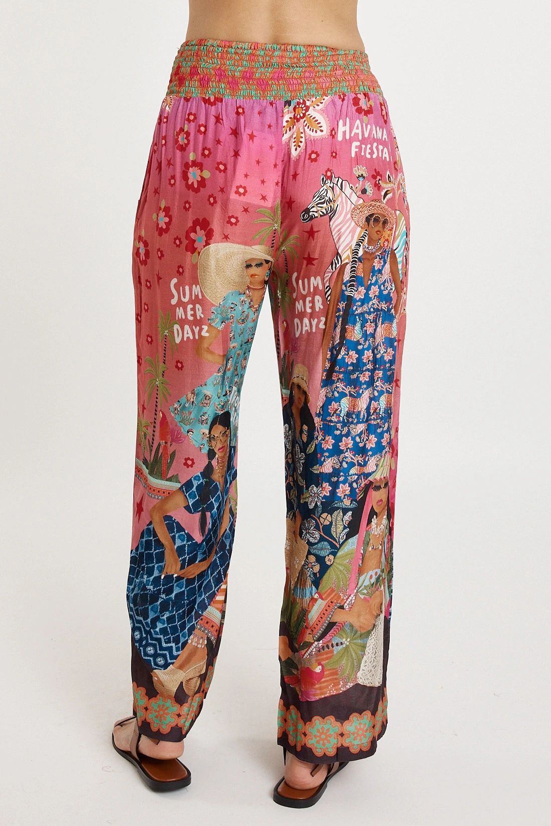 Lulasoul Fiesta Print Pant Secondary image