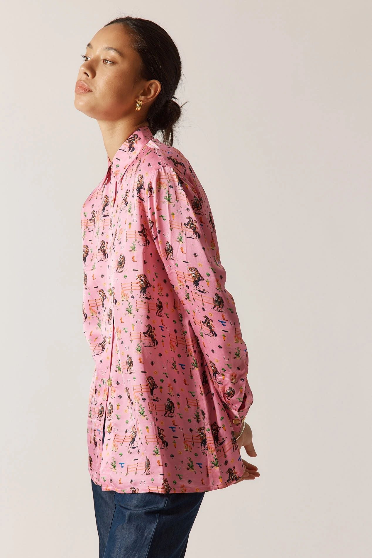 Rubyyaya Howdy Cowgirl Shirt Secondary image